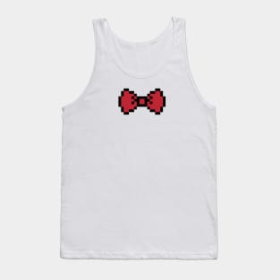 Pixel Bow Tie Tank Top